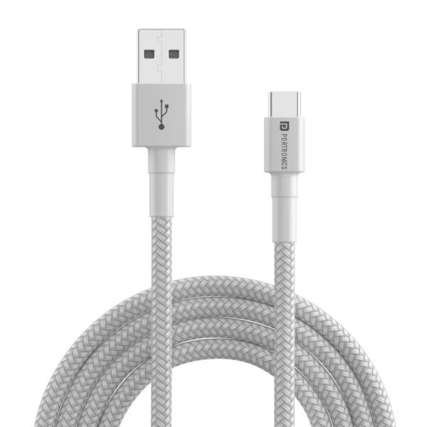 Portronics Konnect Link Type C Cable White