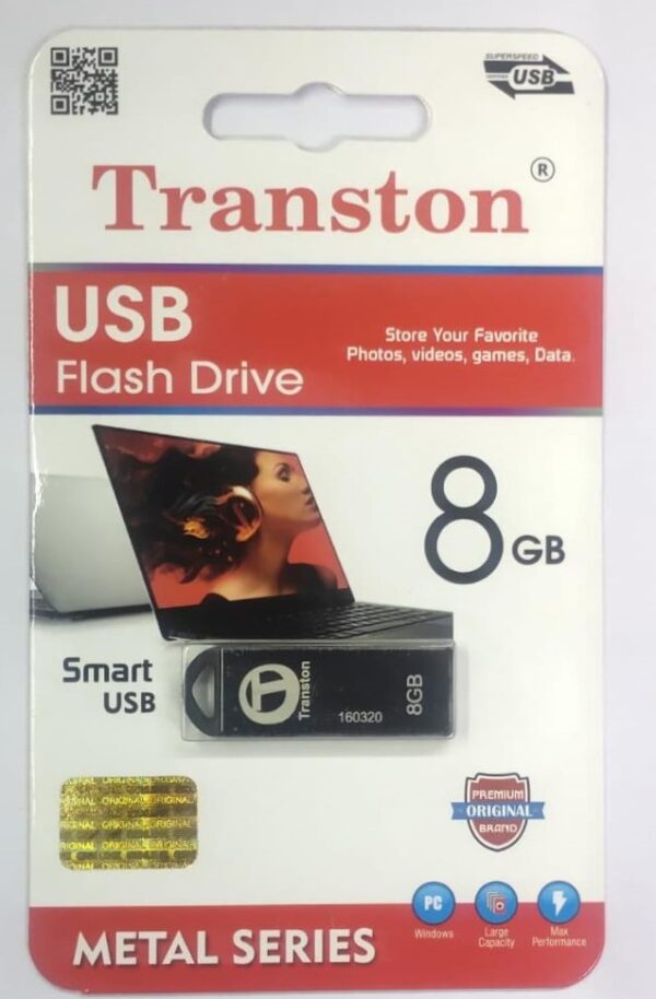 Transton 8GB Metal Pen Drive