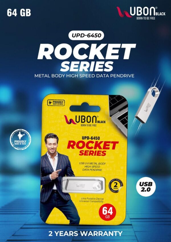 Ubon UPD-6450 64GB Rocket series High Speed Data Pendrive